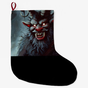 Grande Chaussette De Noël Noël Krampus 2