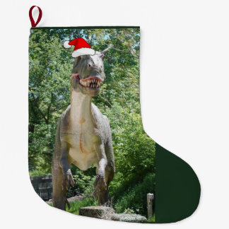Grande Chaussette De Noël Noël T-Rex
