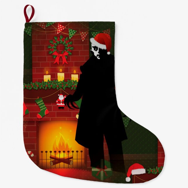 Grande Chaussette De Noël nosferatu xmas stockage nosferatu (Devant)
