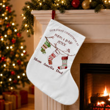 Notre premier Noël en tant que Maman et Papa Perso