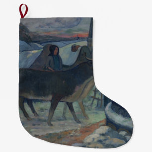 Grande Chaussette De Noël Nuit de Noël (La Bénédiction des Oxen)