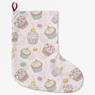 Grande Chaussette De Noël Pâtisseries