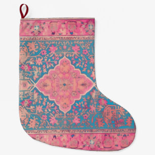 Grande Chaussette De Noël Récipiendaire de Noël au design persan