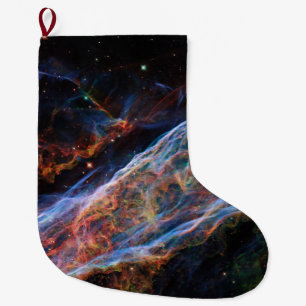 Grande Chaussette De Noël Restes de supernova de la nébuleuse du Voile Téles