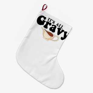Grande Chaussette De Noël Rétro C'est Tout de la Sauce Bébé Vintage Automne
