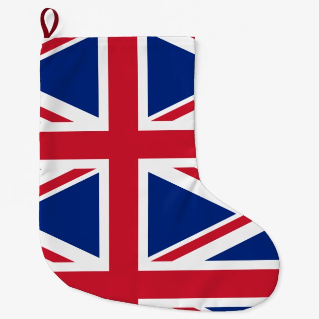 Grande Chaussette De Noël Royaume-Uni (British Flag) (Union Jack) (Royaume-U (Devant)