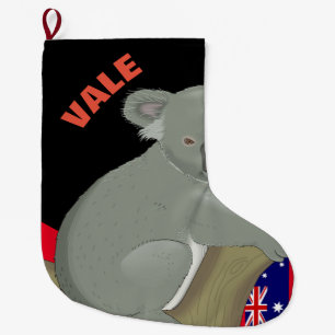 Grande Chaussette De Noël Sauvez Nos Koalas Pour Noël Gros Stoc De Noël