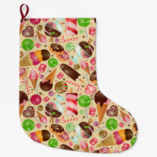 Grande Chaussette De Noël Soins sucrés