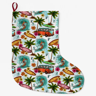 Grande Chaussette De Noël Surf