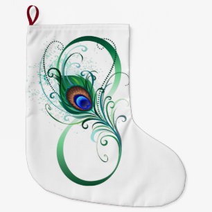 Grande Chaussette De Noël Symbole de l'Infinity