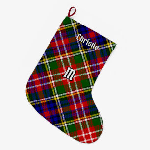 Grande Chaussette De Noël Tartan du clan Christie