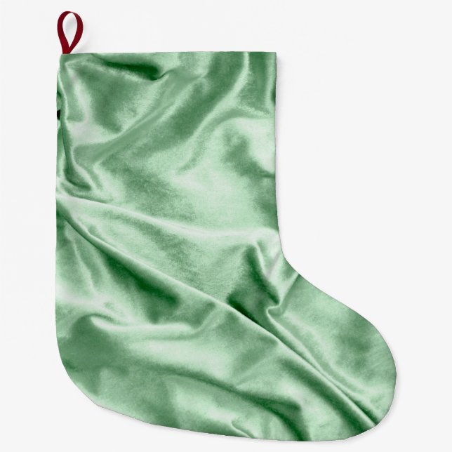 Grande Chaussette De Noël Texture du tissu 4 (Devant)