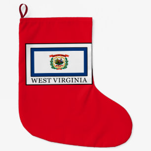 Grande Chaussette De Noël Virginie-Occidentale