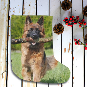 Grande Chaussette De Noël Votre chien, chat ou animal de compagnie Noël