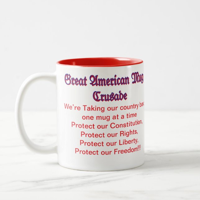 Grande croisade américaine de la Mug (Gauche)