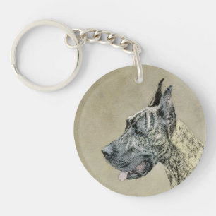 Grande Danse (Brindle) Peinture - Art Chien origin