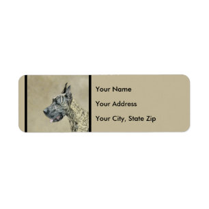 Grande Danse (Brindle) Peinture - Art Chien origin