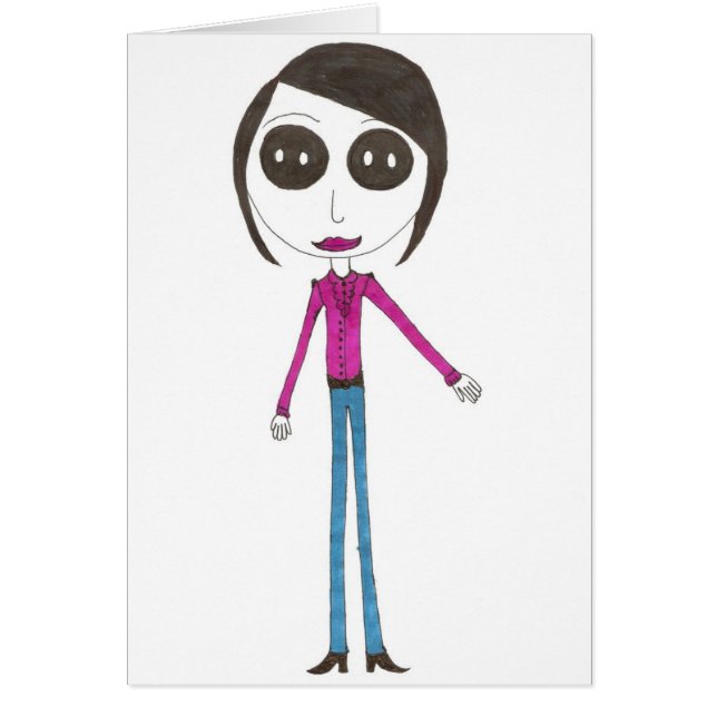 Grande fille principale de bouton (Devant)