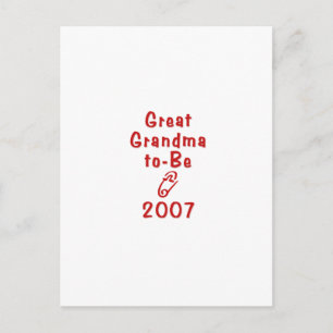 Grande grand-mère à être 11 carte postale