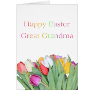 Grande-grand-mère Joyeuse Tulipe de Pâques