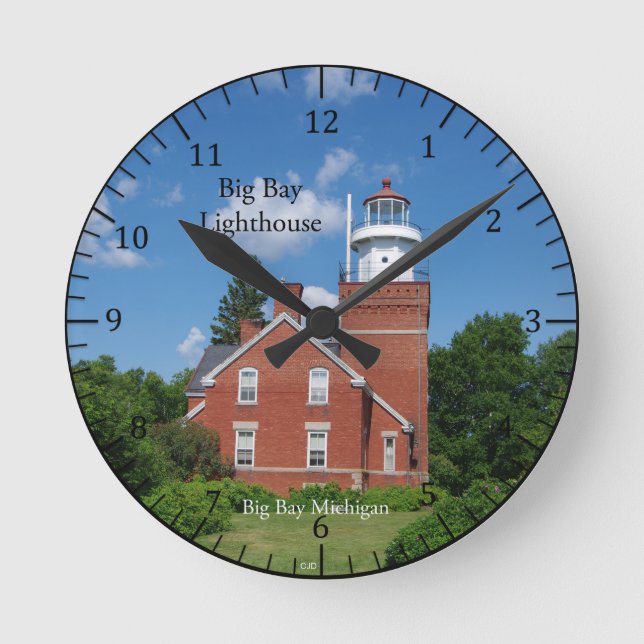 Grande horloge de phare de baie (Recto)