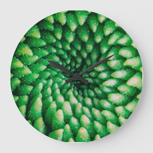 Grande horloge du Motif de fleurs (Recto)