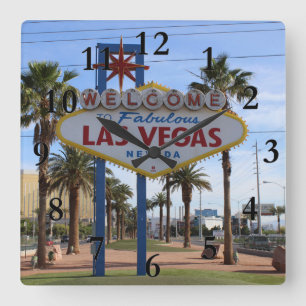 Grande horloge murale de Las Vegas!