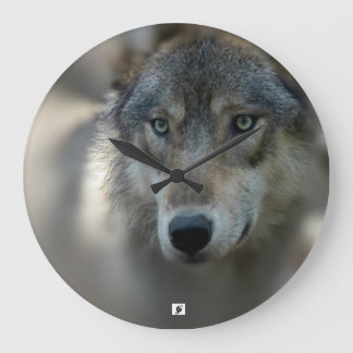 Grande horloge murale ronde faite sur commande