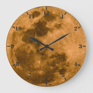 Grande horloge pleine lune