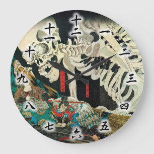 Grande Horloge Ronde 相 馬 の 古 内 裏, 国, Skateleton manipulé par Witch, Kun