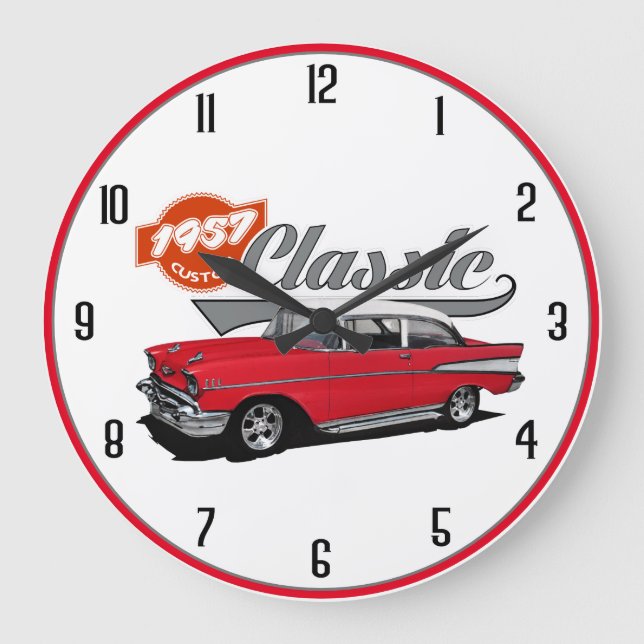 Grande Horloge Ronde 1957 Red Classic (Recto)