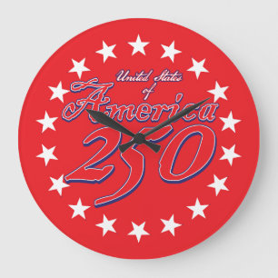 Grande Horloge Ronde 250e anniversaire de l'Amérique