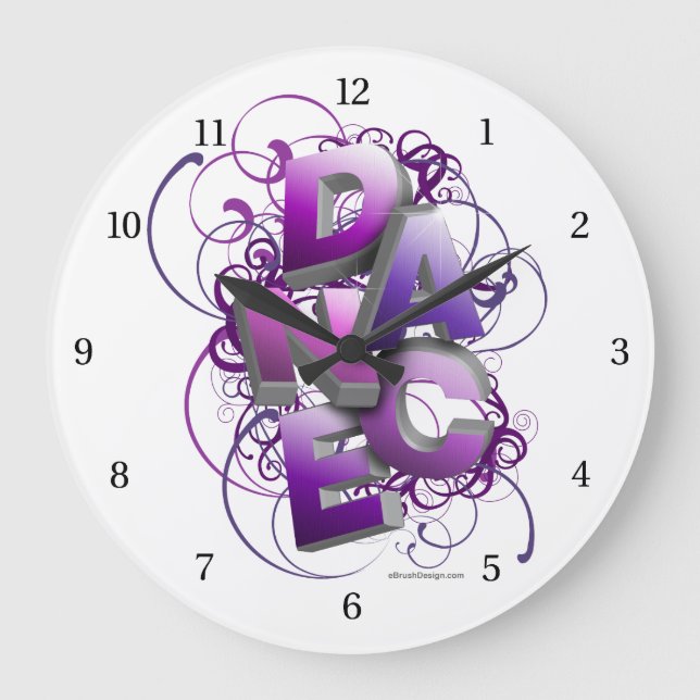 Grande Horloge Ronde 3D Dance (Recto)