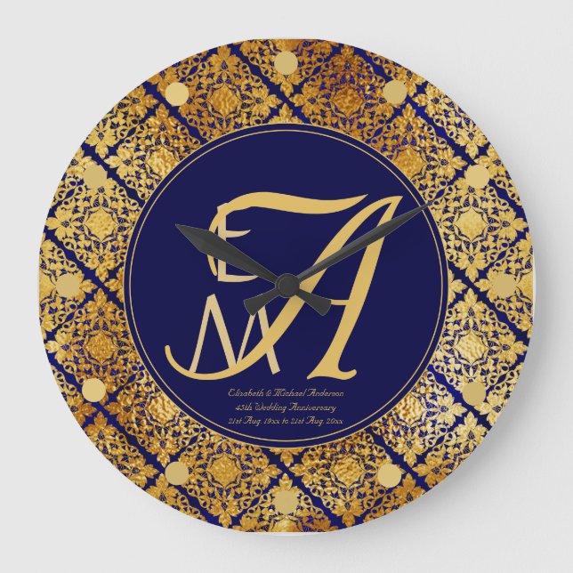Grande Horloge Ronde 45th Wedding Anniversary (Recto)