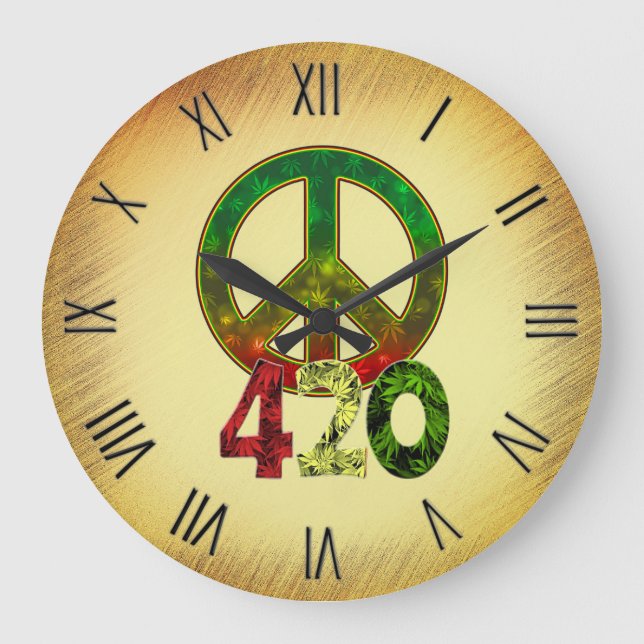 Grande Horloge Ronde 4 20 Paix (Recto)