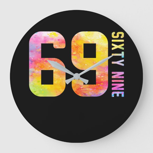 Grande Horloge Ronde 69 Ans Soixante-Neuf (Recto)