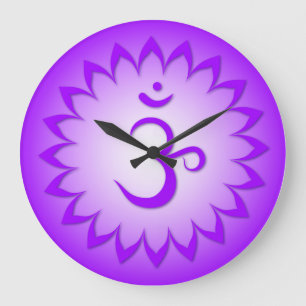 Grande Horloge Ronde 7 Chakra Clocks
