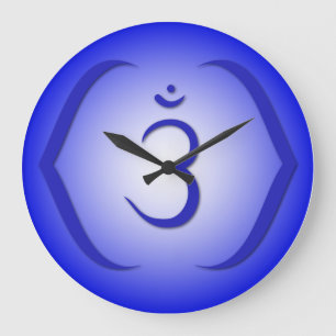 Grande Horloge Ronde 7 Clocks de Chakra