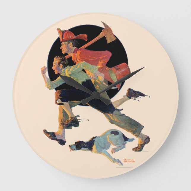 Grande Horloge Ronde À l'Secourt (Recto)