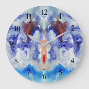 Grande Horloge Ronde Abrégé sur I aquarelle
