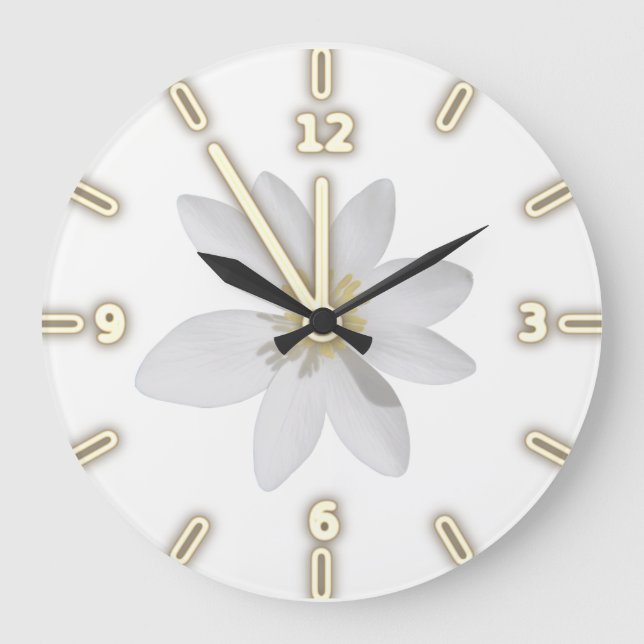 Grande Horloge Ronde Adorable Girly (Recto)