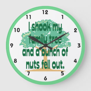 Grande Horloge Ronde Afficher la généalogie de mon arbre généalogique f