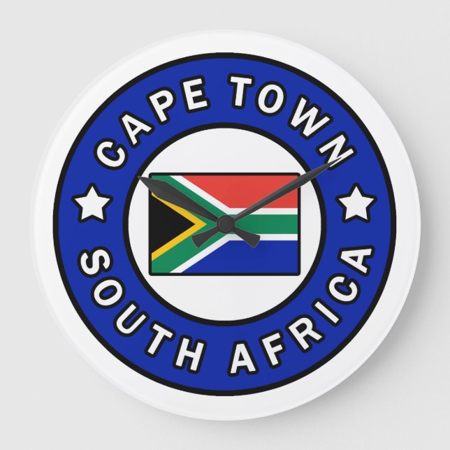 Grande Horloge Ronde Afrique du Sud du Cap (Recto)