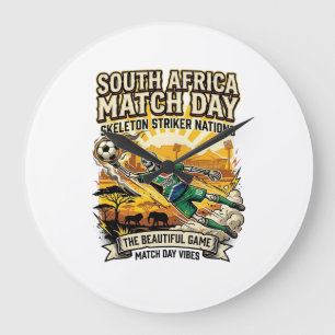 Grande Horloge Ronde Afrique du Sud Match Day Skeleton Striker Nations
