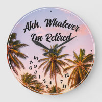 Ahh Quoi que je sois Retraité Palm Trees Blue Sky