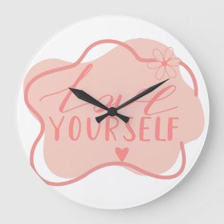 Grande Horloge Ronde Aimez-vous