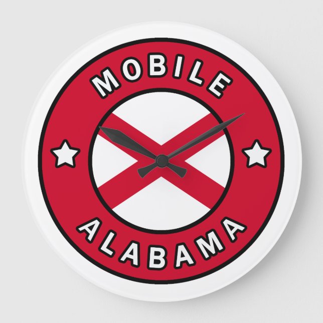 Grande Horloge Ronde Alabama mobile (Recto)