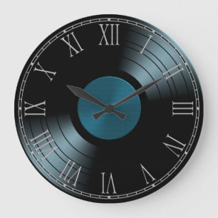 Grande Horloge Ronde Album de disque vinyle de petit pain de la roche n