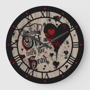 Grande Horloge Ronde Alice Off