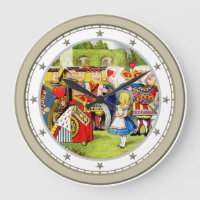 Alice rencontre la reine des coeurs au pays des